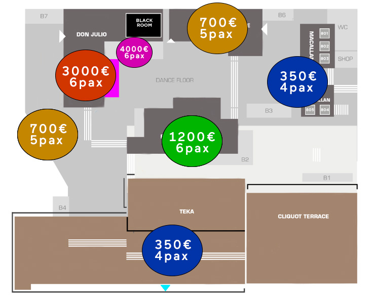 reserva tu mesa vip en opium